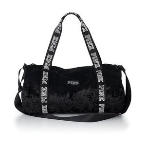 Victoria secret mini velvet duffle